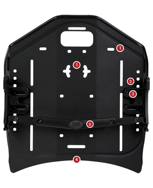 backsupport-frame-callouts NXT Wheelchair Back Support Features