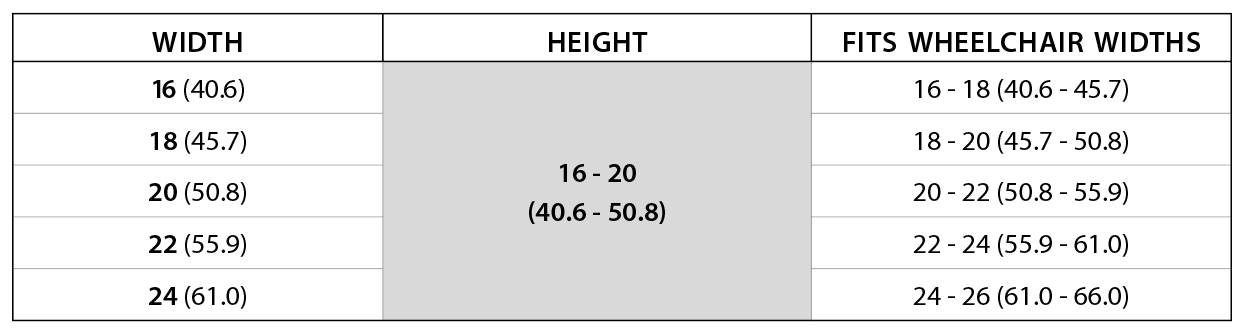 xtend sizes